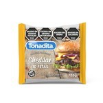 Queso Cheddar Fetas Tonadita 120 gr #1
