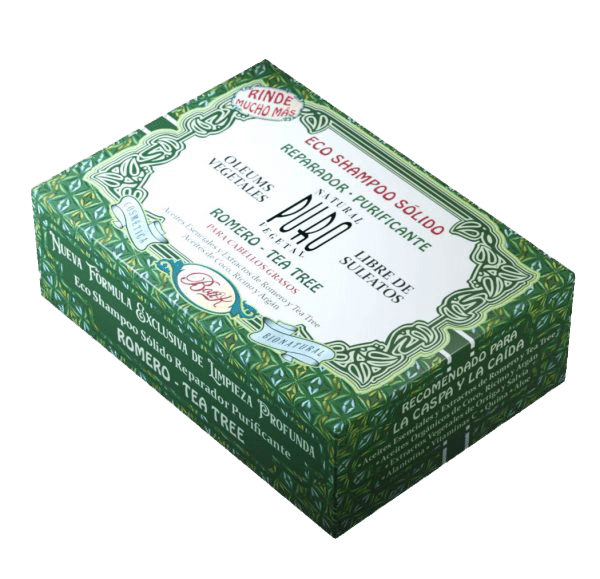 Boti-K Shampoo Sólido Reparador Purificante Con Romero Y Tea Tree 80 gr #1