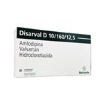 Baliarda Disarval D Valsartán + Hidrocloroti. + Amlodip. 160 / 12.5 / 10 Mg x 30 Comp #1