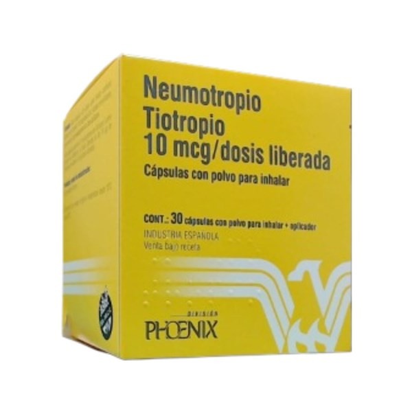 Elea Neumotropio Tiotropio,Bromuro 10 Mcg Polvo P / Inhalación x 30 Cáps