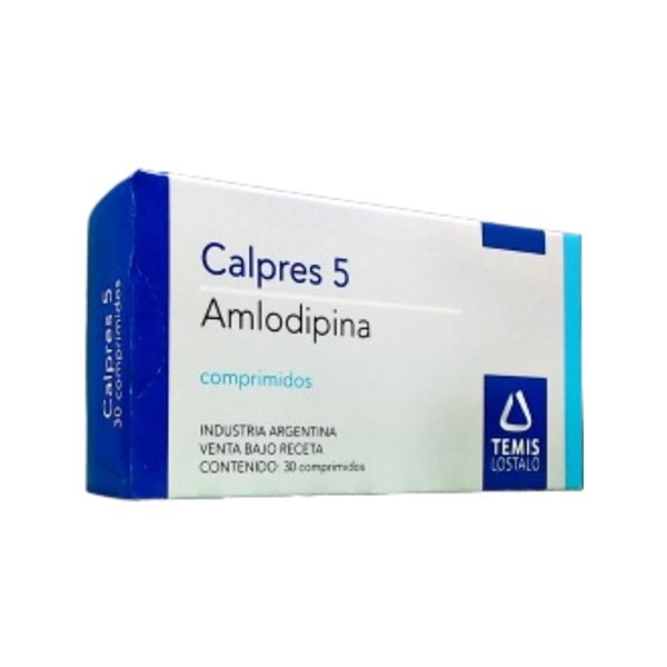 Temis Lostaló Calpres 5 Mg Amlodipina x 30 Comp #1