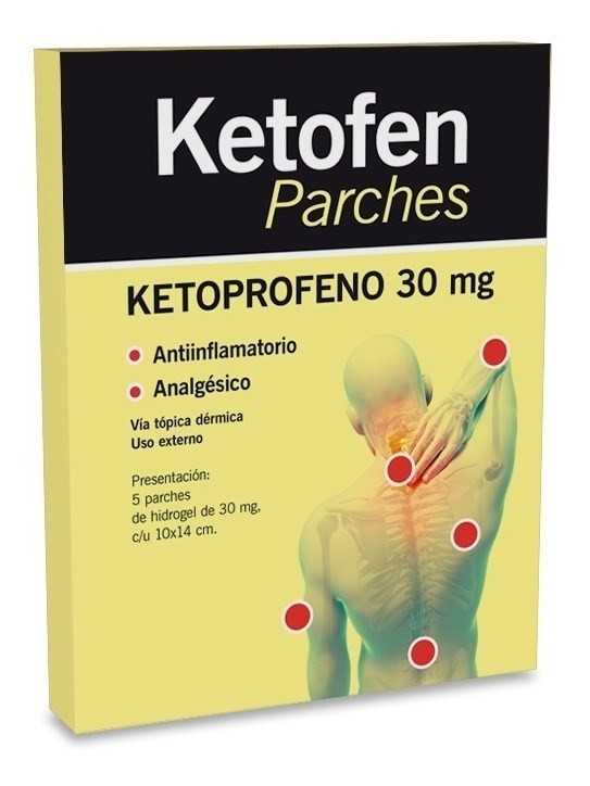 Ketofen Parches 30mg | 5 parches #1