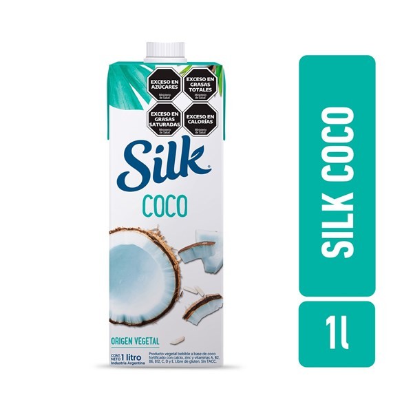Leche De Almendras Silk De Coco Tetra 1 Lt. #1