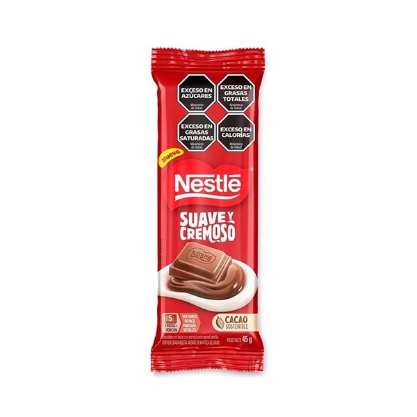 Tableta de Chocolate Con Leche Nestlé 50 grs #1
