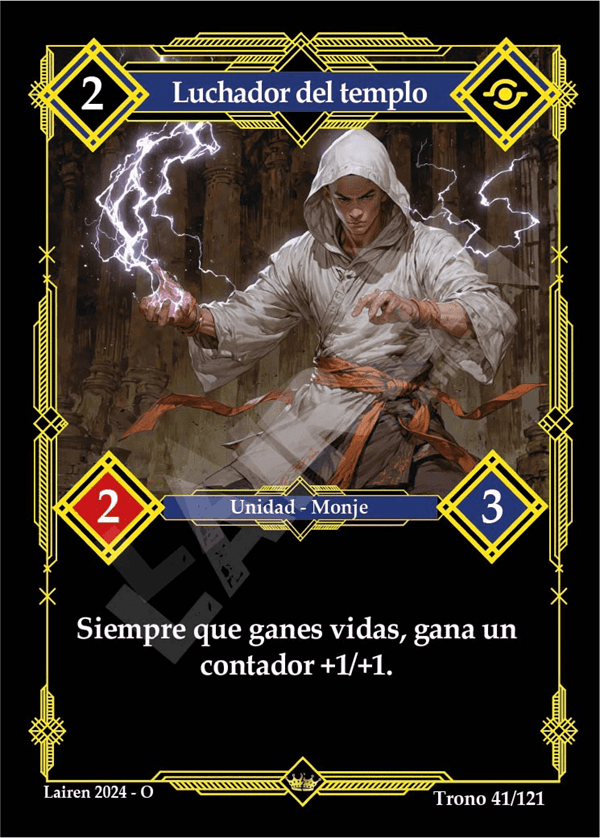 041 Luchador Del Templo - Coste 2