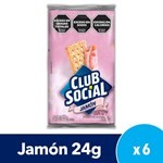 Galletitas Crackers Club Social Jamón 6 X 23.5 G. #1