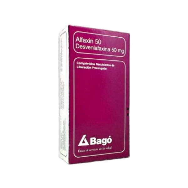 Bagó Alfaxin 50 Mg Desvenlafaxina x 30 Comp Recubiertos #1