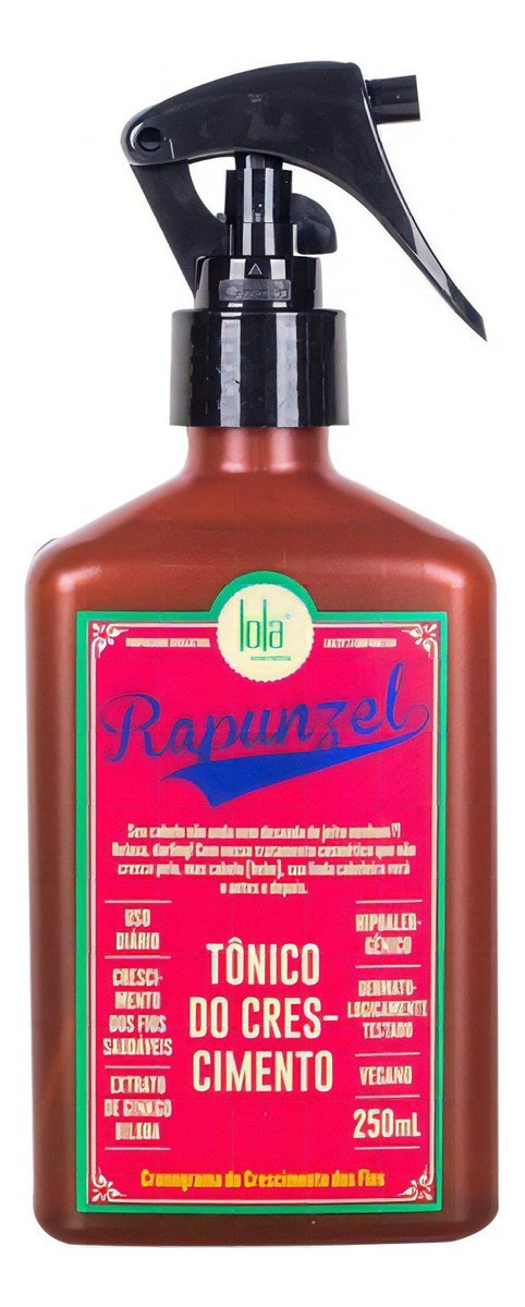 Tónico Para Crecimiento Del Cabello Rapunzel Lola Cosmetics #1