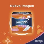 Always Toallitas Femeninas Plus Proteccion  Suave Con Alas (8 Unidades) #3