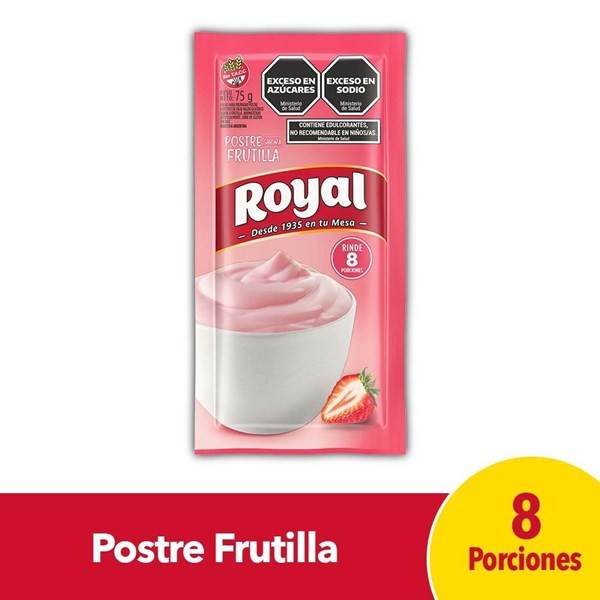 Postre Royal Frutilla 75 G #1