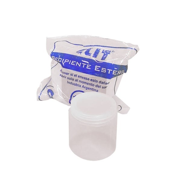Elit Recipiente Estéril en Bolsita 125 cc
