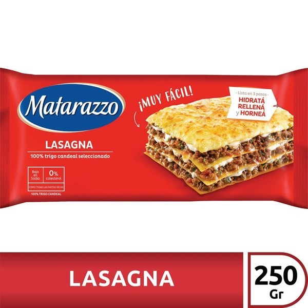 Lasagna Fácil Matarazzo 250 G. #1