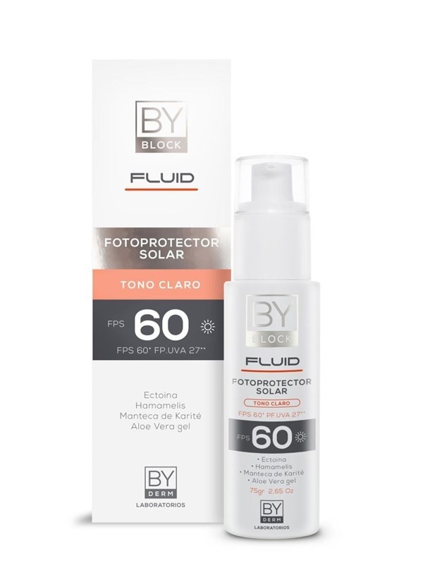 By Block Fotoprotector Fluid Tono Claro Fps 60 75 gr #1