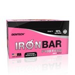 Gentech Iron Bar Barra Proteica Frutilla 20 Unidades #4