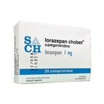 Soubeiran Chobe Lorazepan Chobet 1 Mg x 20 Comp #1
