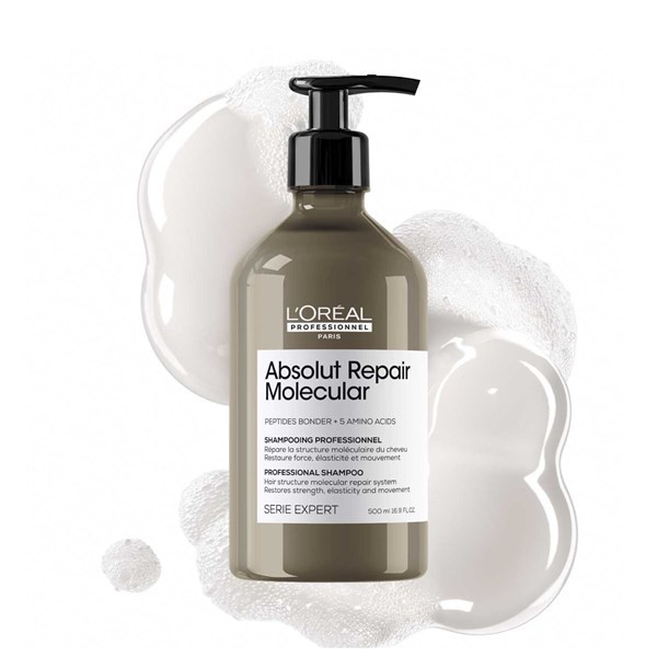 Loreal Professionnel Absolut Repair Molecular Shampoo Presentación Cabello 500 ml alt