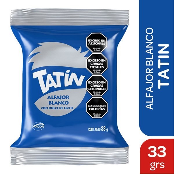 Alfajor Tatín Blanco 33 g.