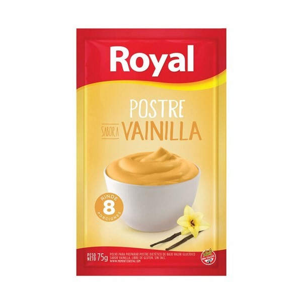 Postre En Polvo Royal Vainilla 75 G. #1
