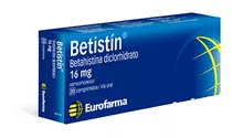 Eurofarma Betistin 16 mg x 20 comprimidos #1