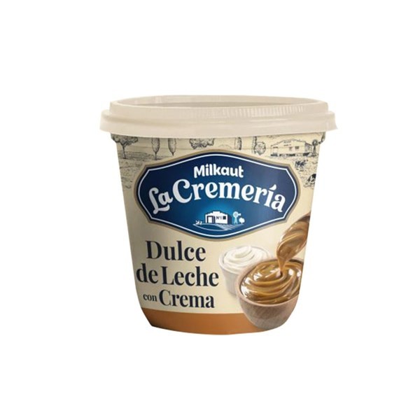 Dulce de Leche Con Crema La Cremería Milkaut 320 g #1