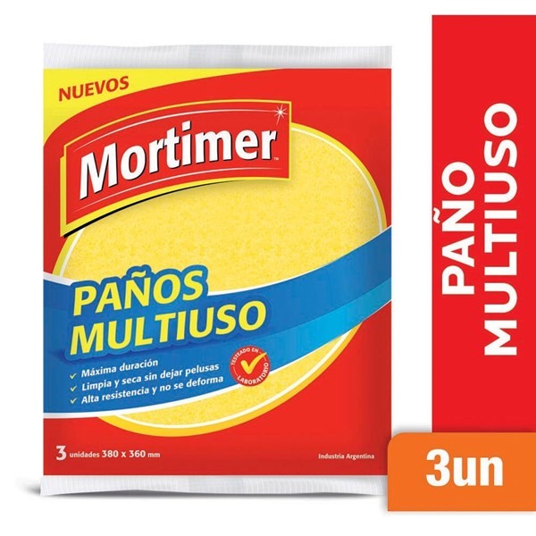 Paño Multiuso Mortimer 3 U