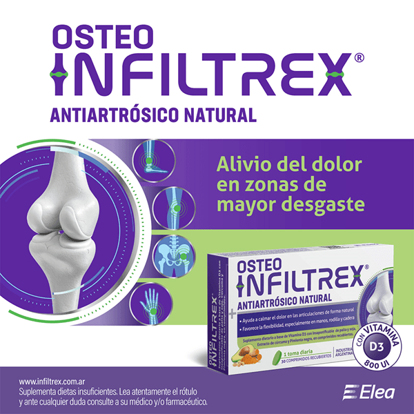 Osteo Infiltrex | Antiartrósico Natural |  30 comprimidos alt