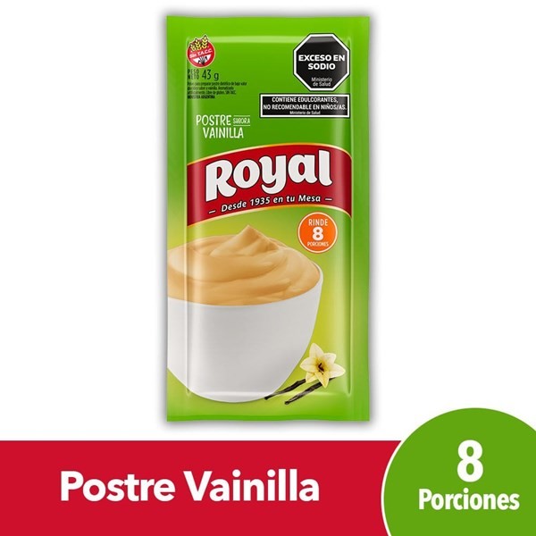 Postre Royal Vainilla 43 G #1