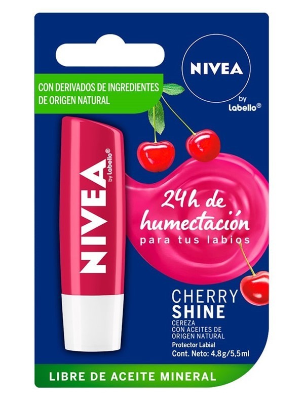 Protector Labial Fruity Shine Cereza 4.8 gr