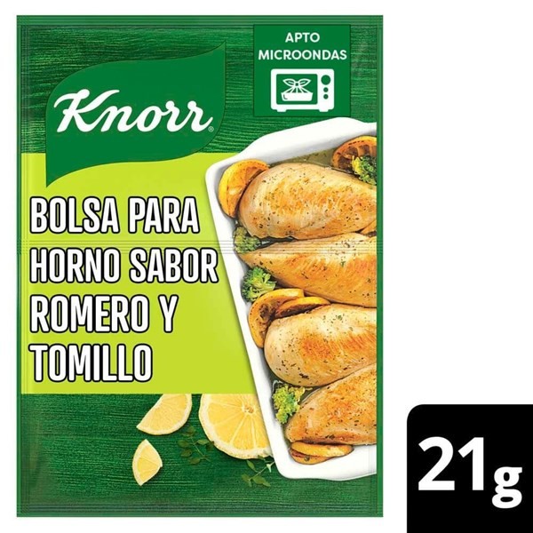 Condimento Sabor Al Horno Knorr Limon Y Oregano 21 G #1
