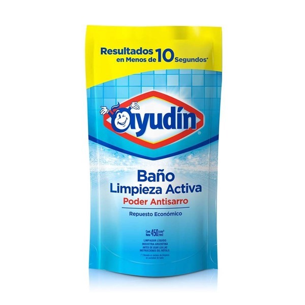 Ayudin Limpiador De Baño Ayudín Limpieza Activa (envase Económico) 450 Ml alt