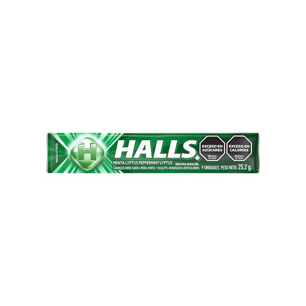 Caramelos Halls Menta Lyptus 25.2 Grs #1