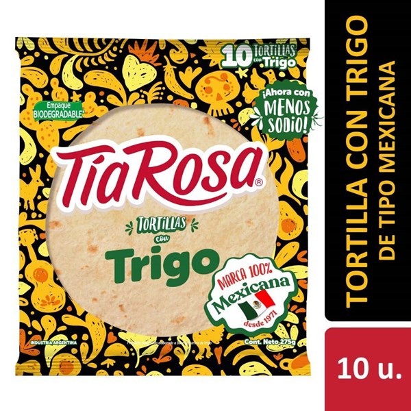 Bimbo Tortilla Trigo Tia Rosa 275 G