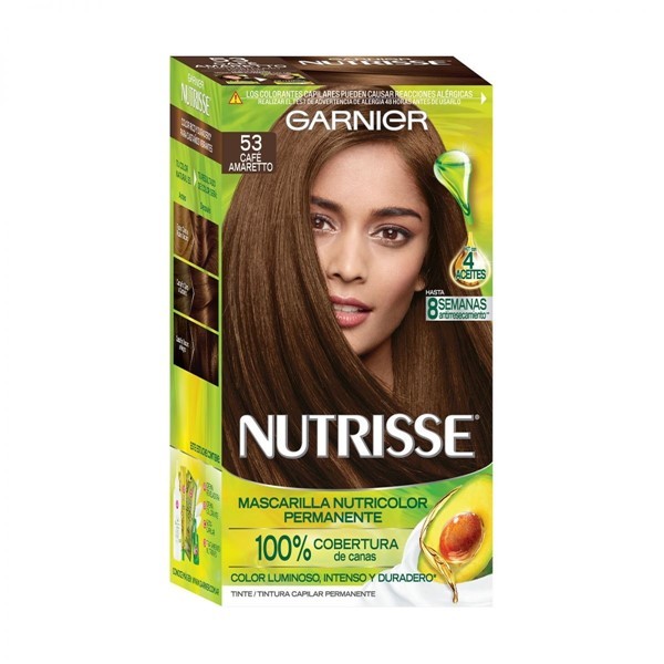 Garnier Nutrisse Kit de Coloracion 53 Cafe Amaretto #1