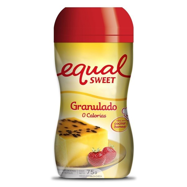 Equal Sweet Edulcorante Sucralosa Granulada Frasco Grande 75 gr alt