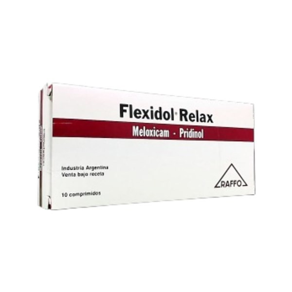 Raffo Flexidol Relax Meloxicam + Pridinol x 10 Comp. Ran. #1