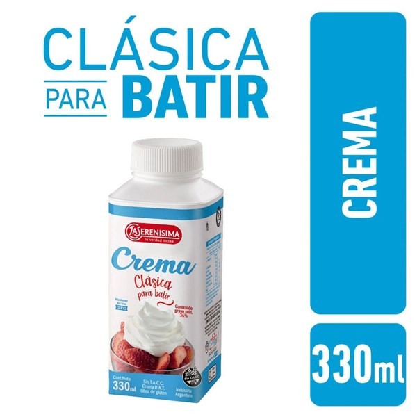 Crema De Leche La Serenísima 330 Cc. #1