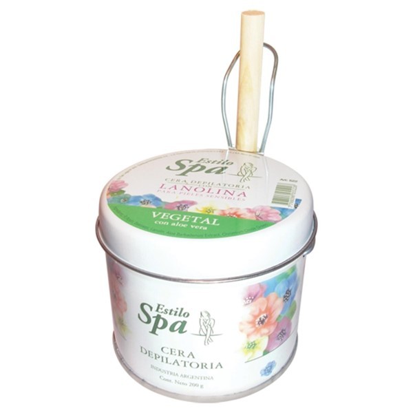 Estilo Spa Cera Depilatoria Vegetal Lata 200 ml