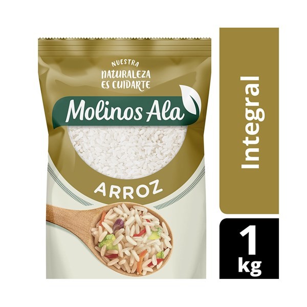 Arroz Integral Molinos Ala Bolsa 1 kg. #1