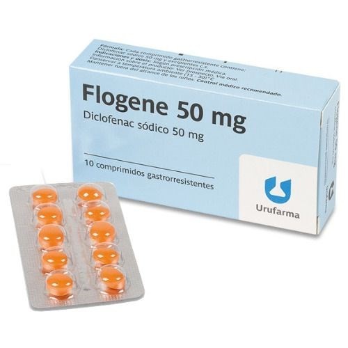 Flogene 50mg | 10 comprimidos
