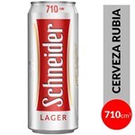 Cerveza Schneider Rubia 710cc Lata #1