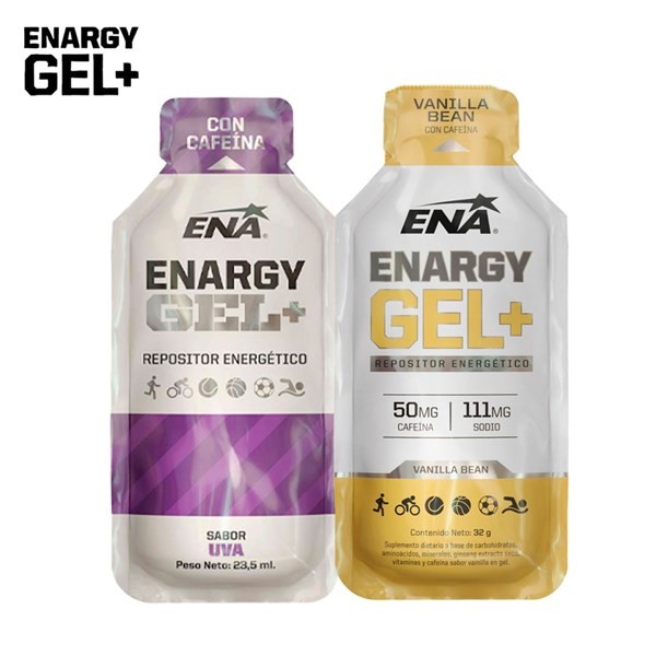 Combo  enargy Gel Vainilla + Enargy Gel Uva Con Cafeína alt