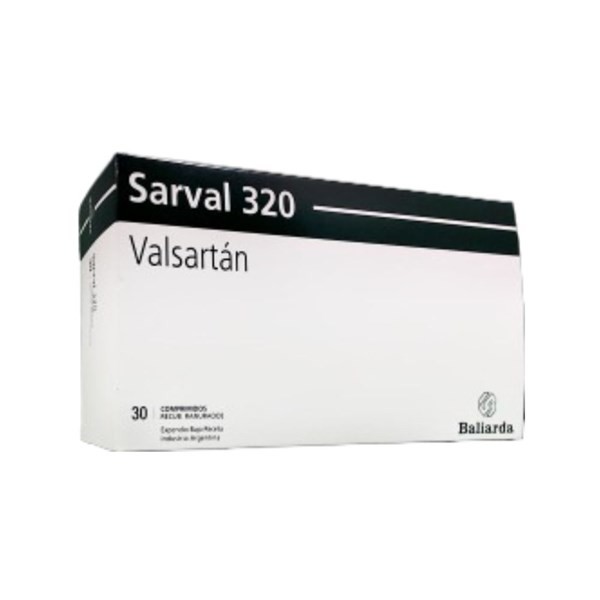 Baliarda Sarval Valsartán 320 Mg x 30 Comp Recubiertos #1