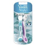 Gillette Máquinas de Afeitar Venus 3 simply Sensitive x 2 Uds #3