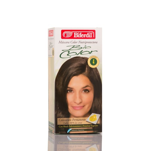 Biferdil Kit Coloracion Bio Color 4 Castaño #1