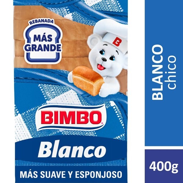 Pan Blanco Bimbo x 400 gr #1