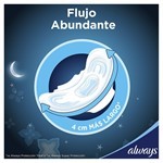 Always Seca Noches Tranquilas Toallitas Femeninas C/alasx16u | Unico #9