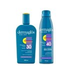 Dermaglos Kit Solar Fps 30 + Fps 40 tamaño 2 Unid #1