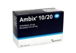Ambix 10/20 x 20Cap Amlodipina 10 mg Benazepril 20 hcimg #1