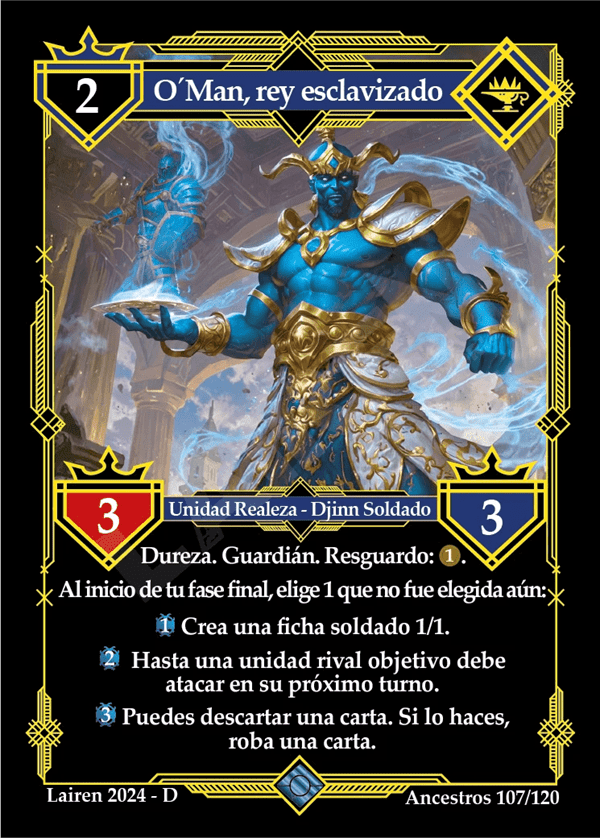 107 Oman, Rey Esclavizado - Coste 2 #1