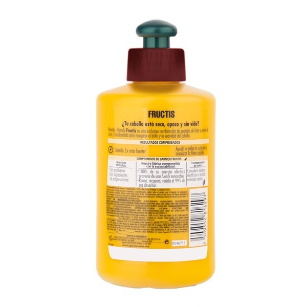 Fructis Crema Para Peinar Liso Coco 300 ml alt